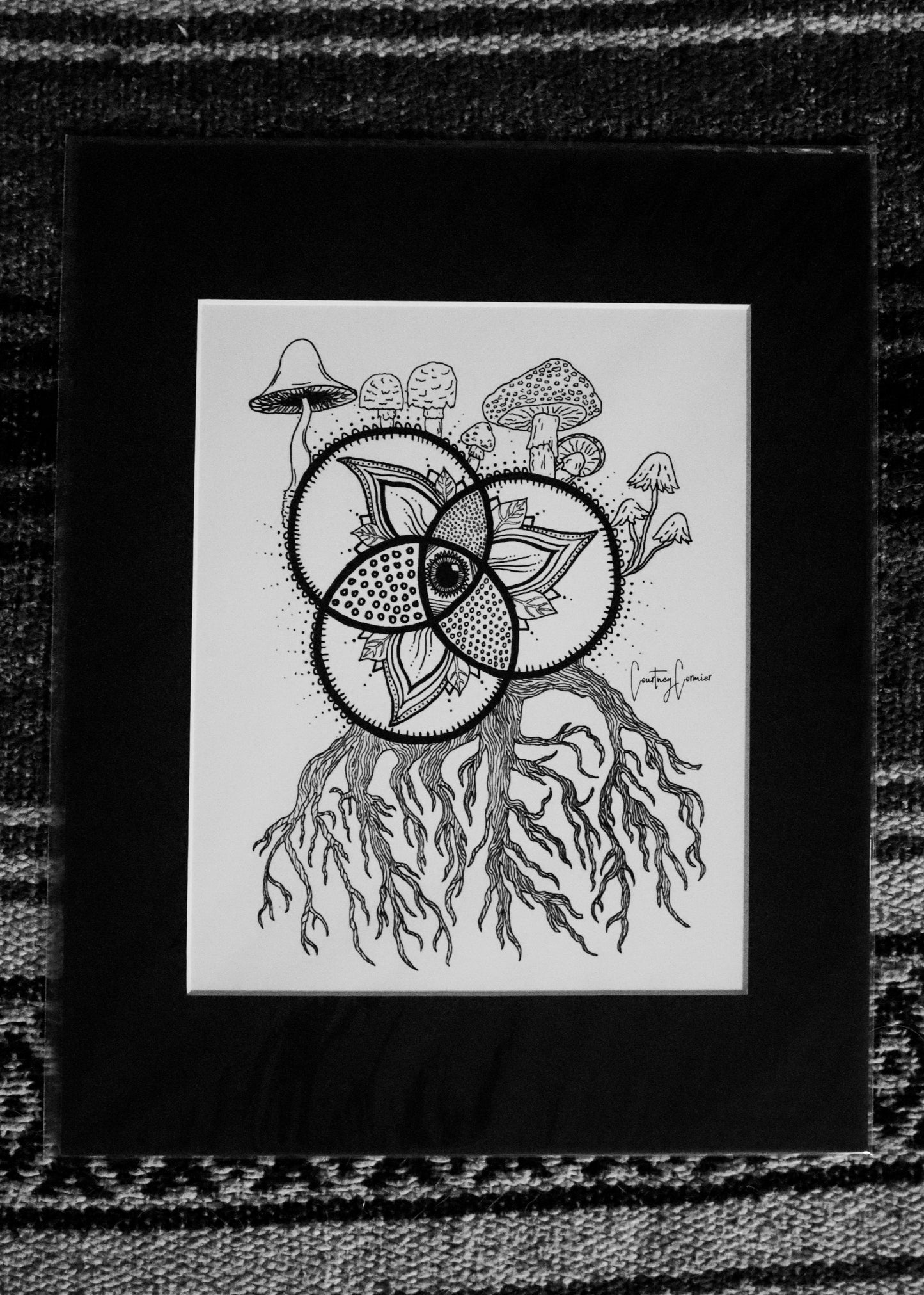 A Reuleaux & Her Roots Art Print