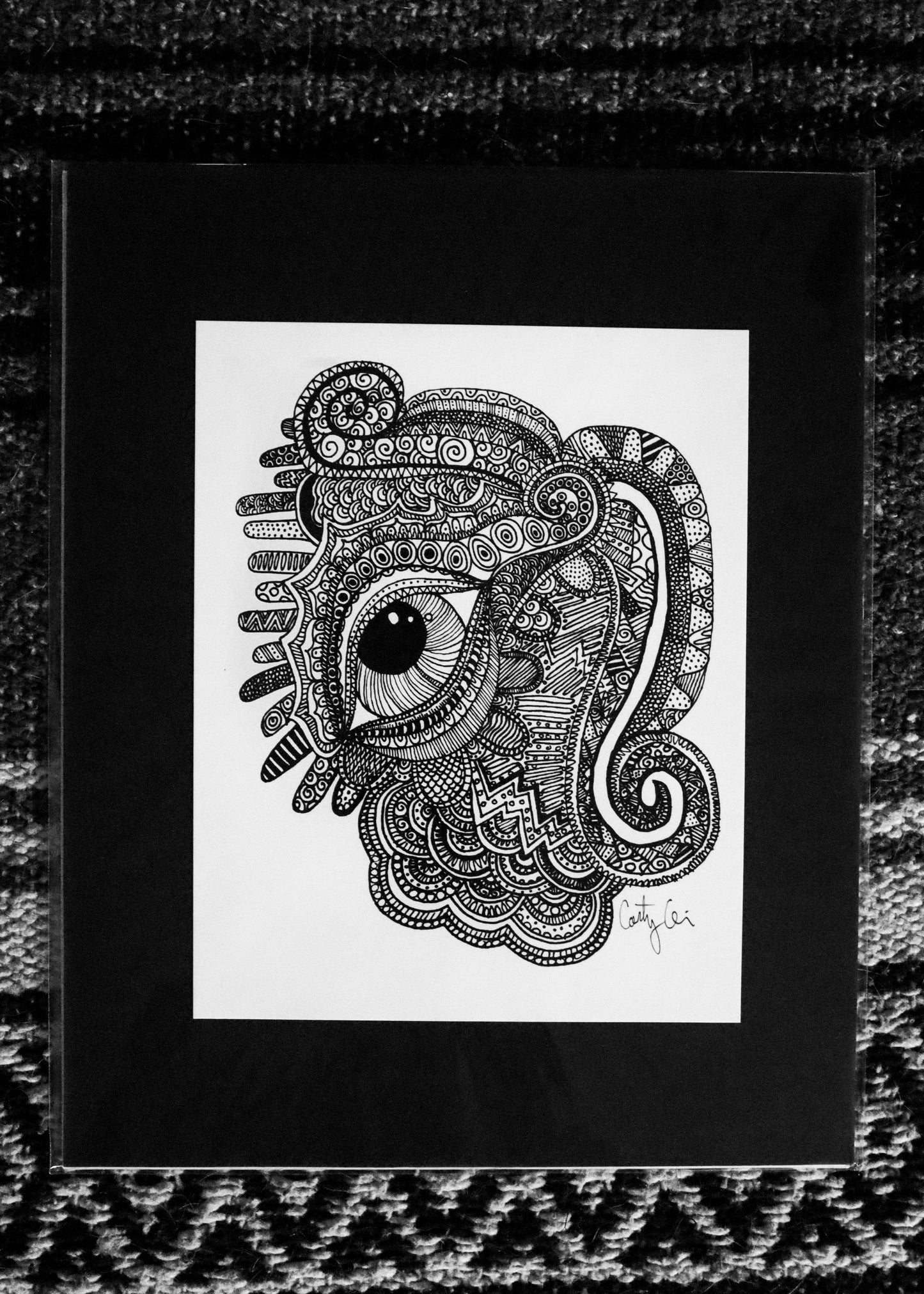 Doodly Doo Art Print