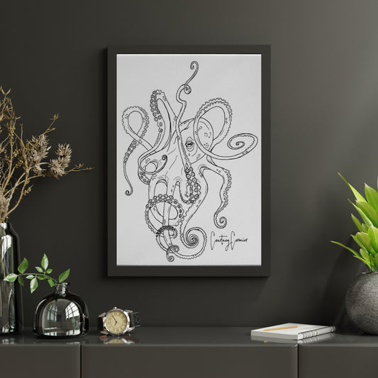 Mr. Octopus Art Print